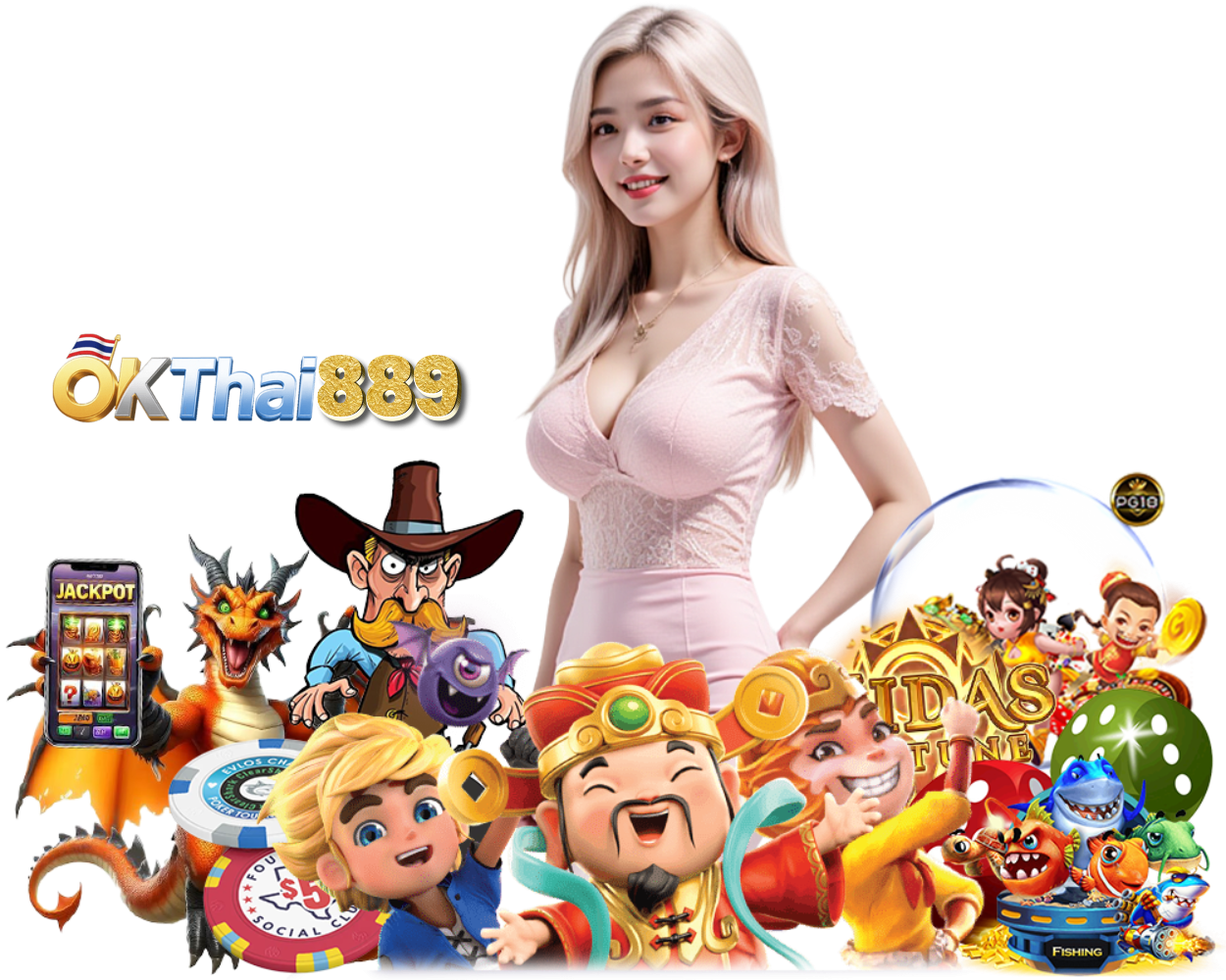 OKTHAI889 แจ็คพอตใหญ่